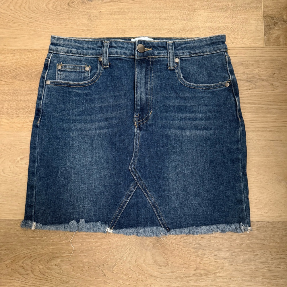 Abound Blue Mini Skirt Casual Night Out